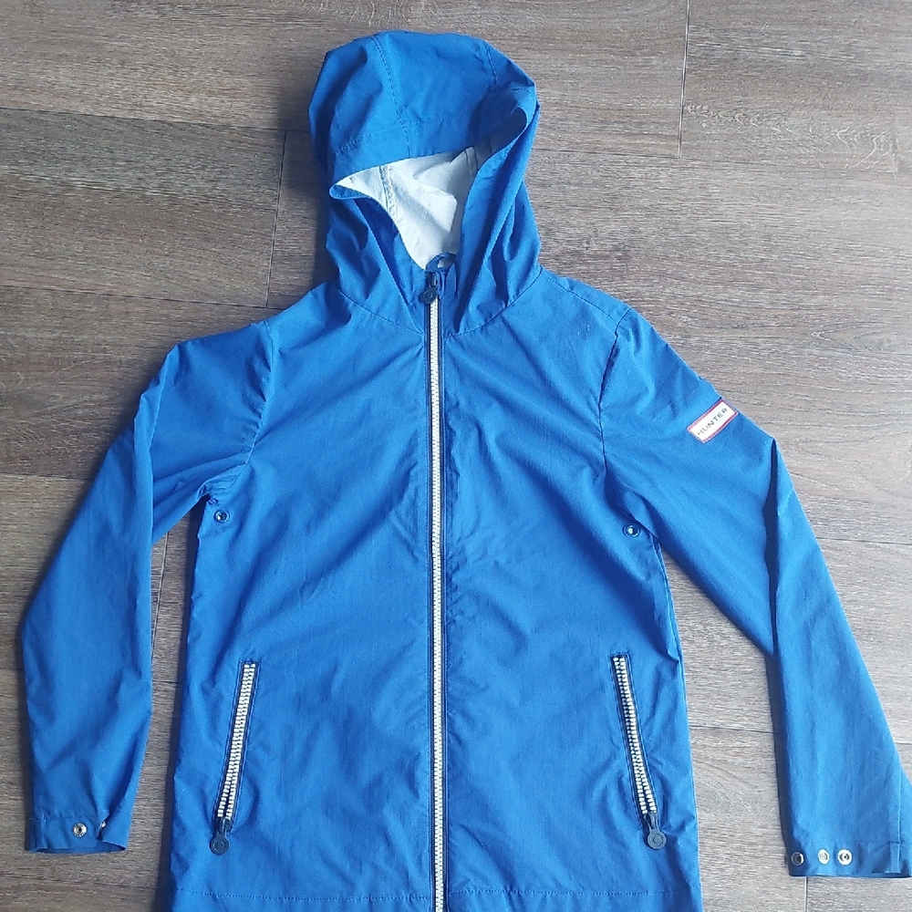 Hunter Blue Jacket with Logo